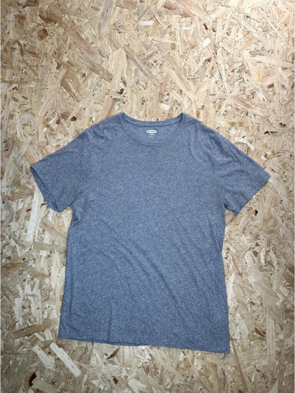Old Navy Soft Washed T-Shirt Mens Large Gray Heather Short Sleeve Crew Neck
